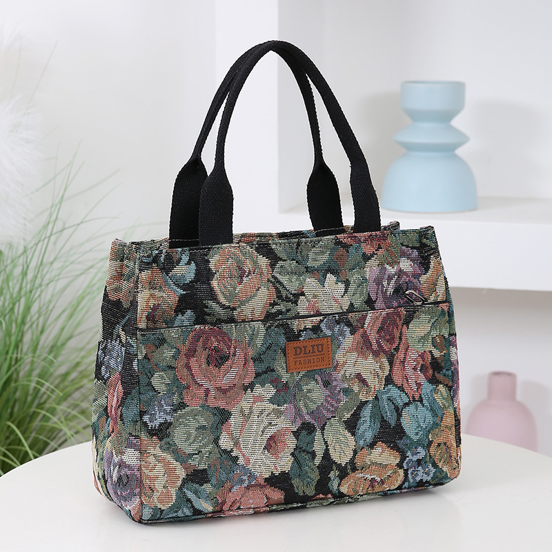 Women Bags Offers - حقيبة يد نسائية بطبعة زهور، حقيبة