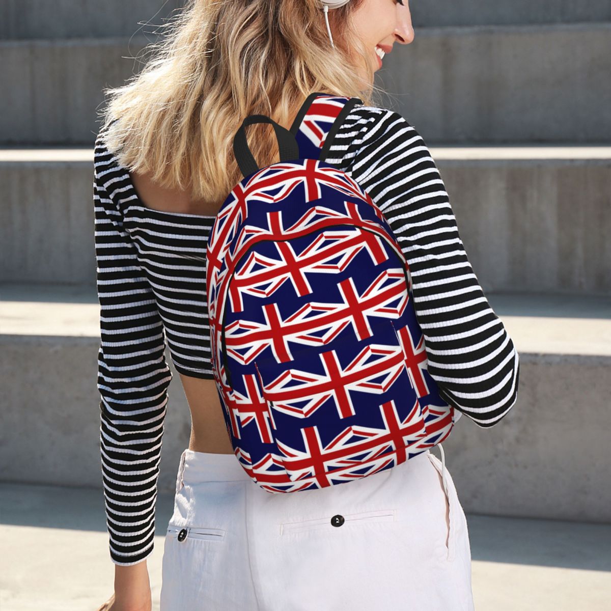 Women Bags Uk Sale - حقيبة ظهر بعلم الاتحاد الجامعي للمملكة