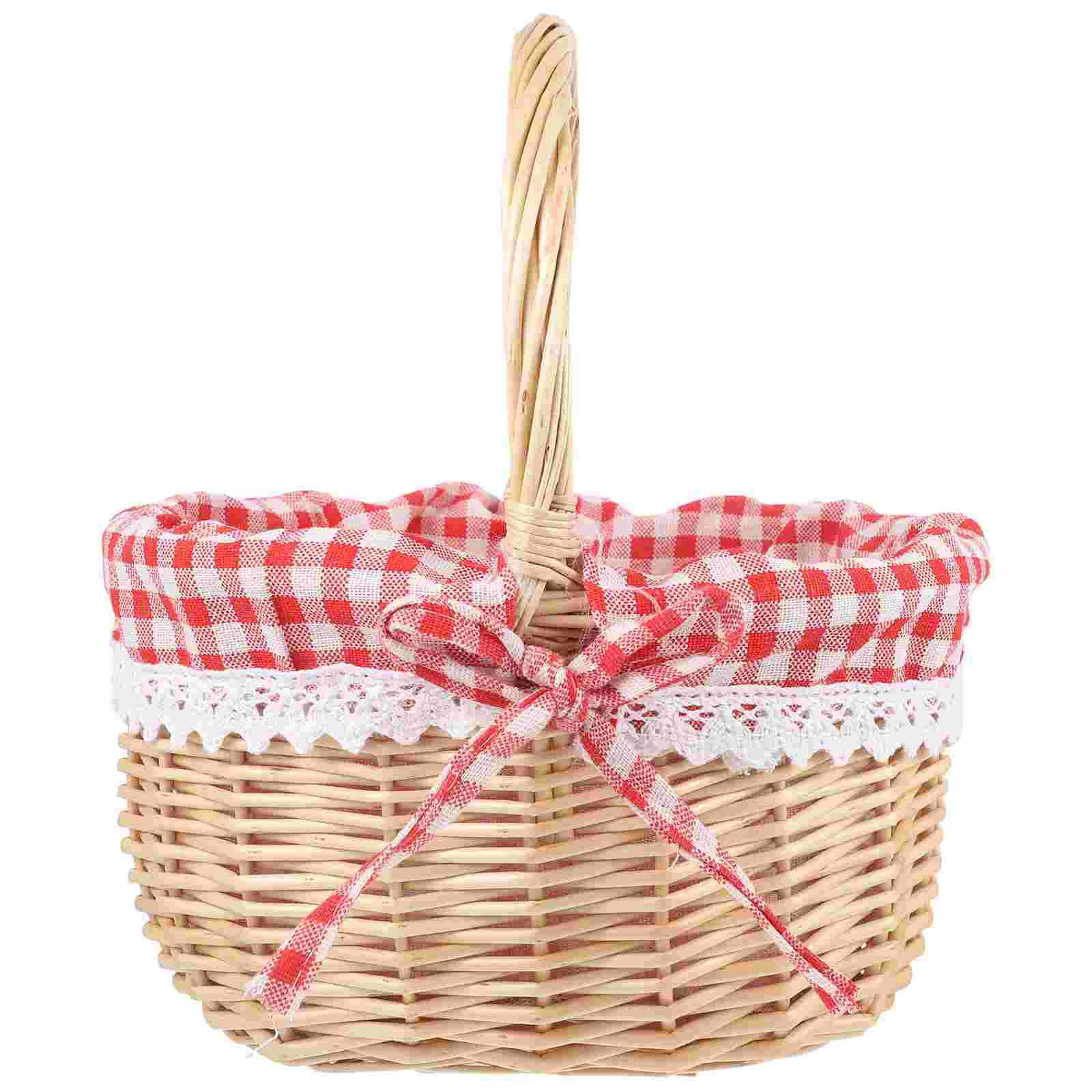 Basket Bag Wicker - Zerodeko ليتل الأحمر ركوب هود سلة