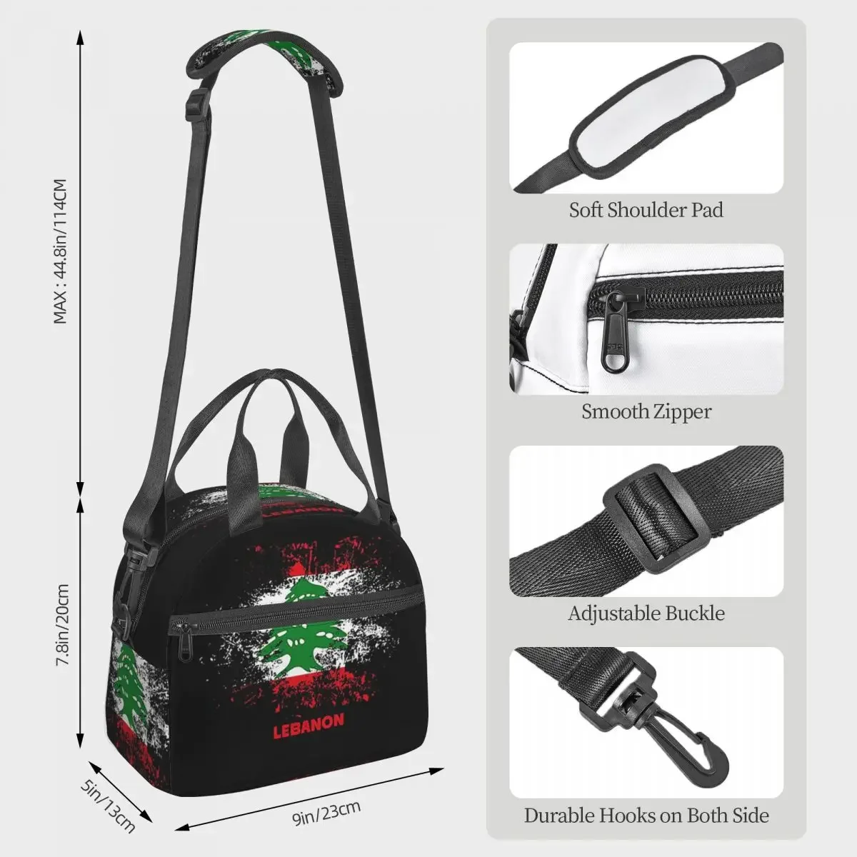 حقيبة غداء معزولة حرارياً بتصم - مراجعة Women Bags Lebanon وسعره