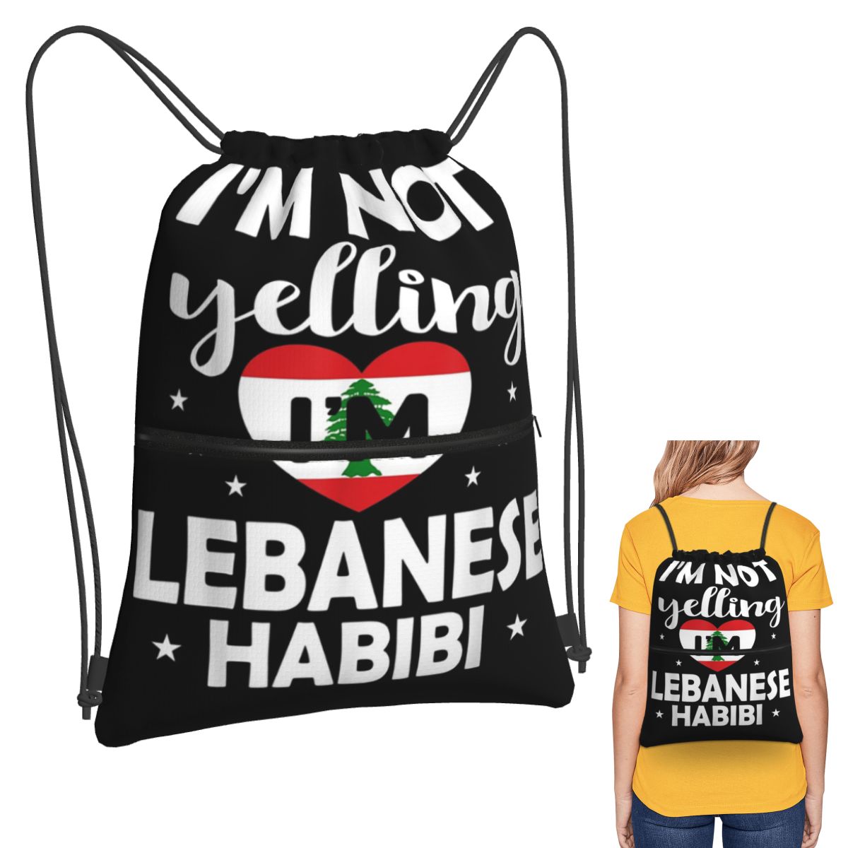 حقائب ظهر بتصميم علم لبنان وتر - مراجعة Women Bags Lebanon وسعره