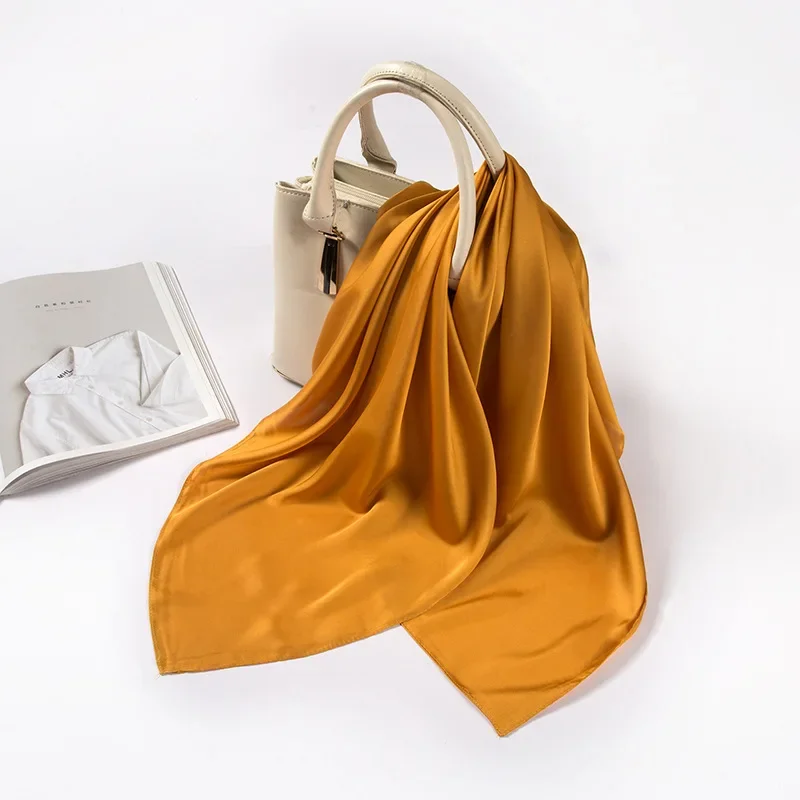 وشاح ساتان نسائي 70 سم بلون مو - مراجعة Women Bags Wholesale وسعره