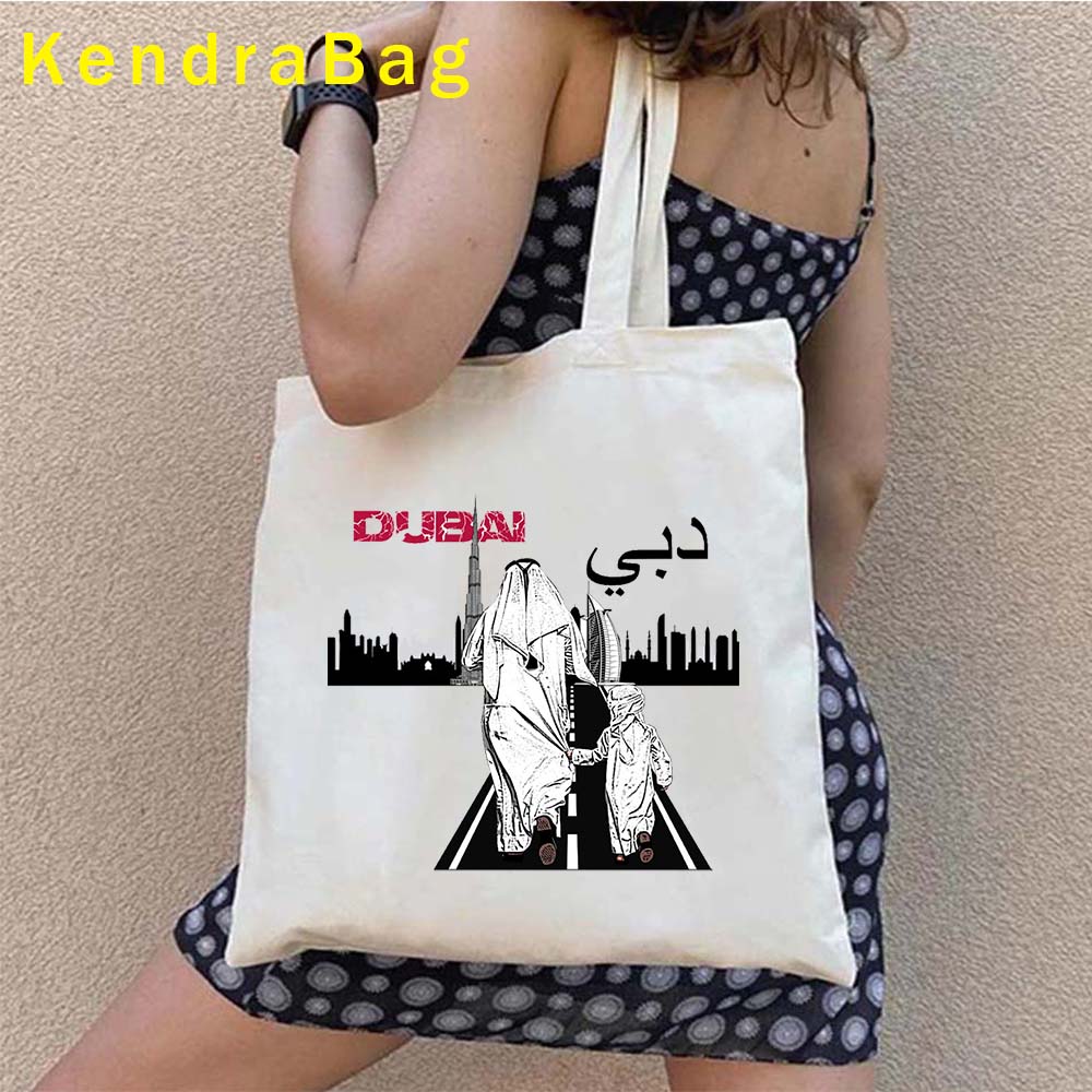 حقيبة يد مطبوعة بشعار الإمارات - مراجعة Women Bags Uae وسعره