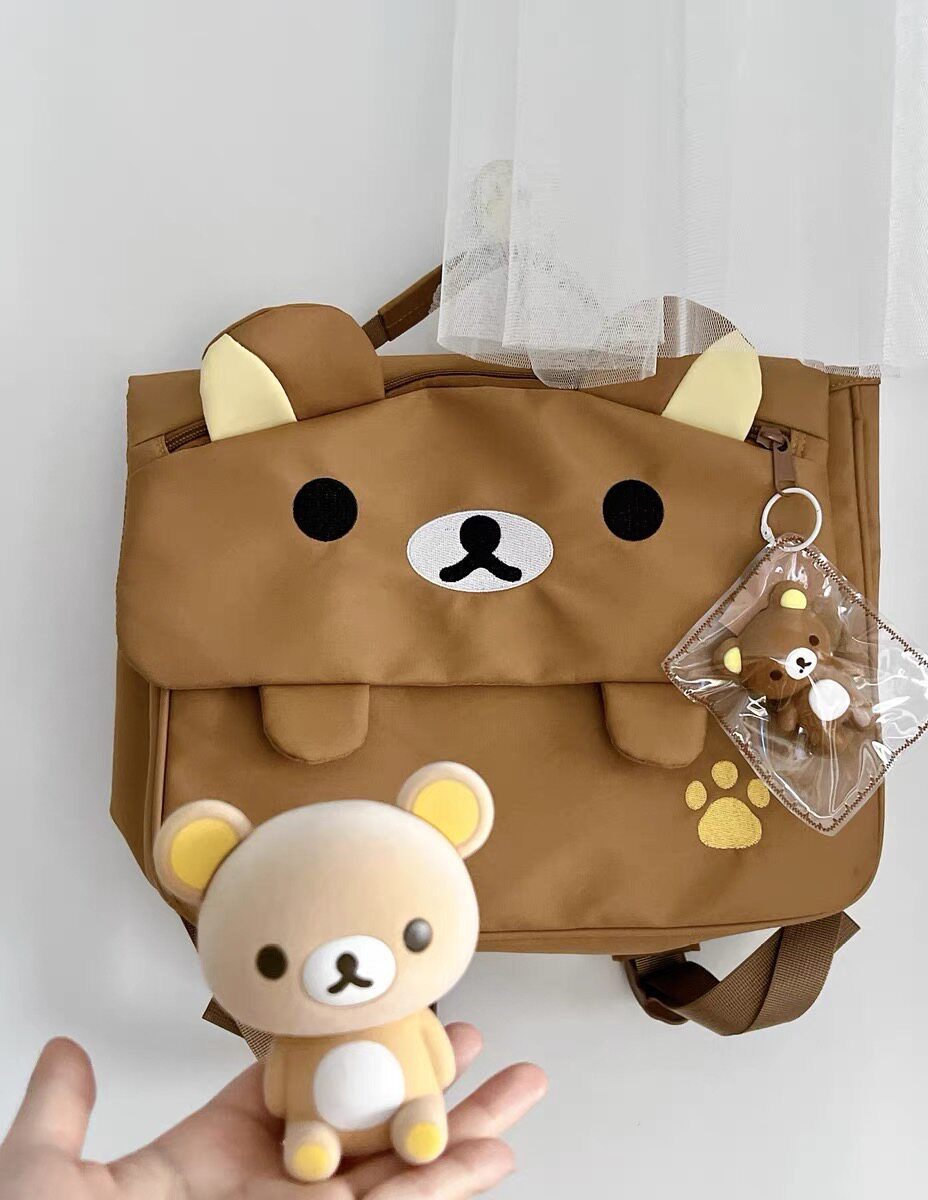 حقيبة ظهر كرتونية على شكل دب،  - مراجعة Women'S Japanese Bags وسعره