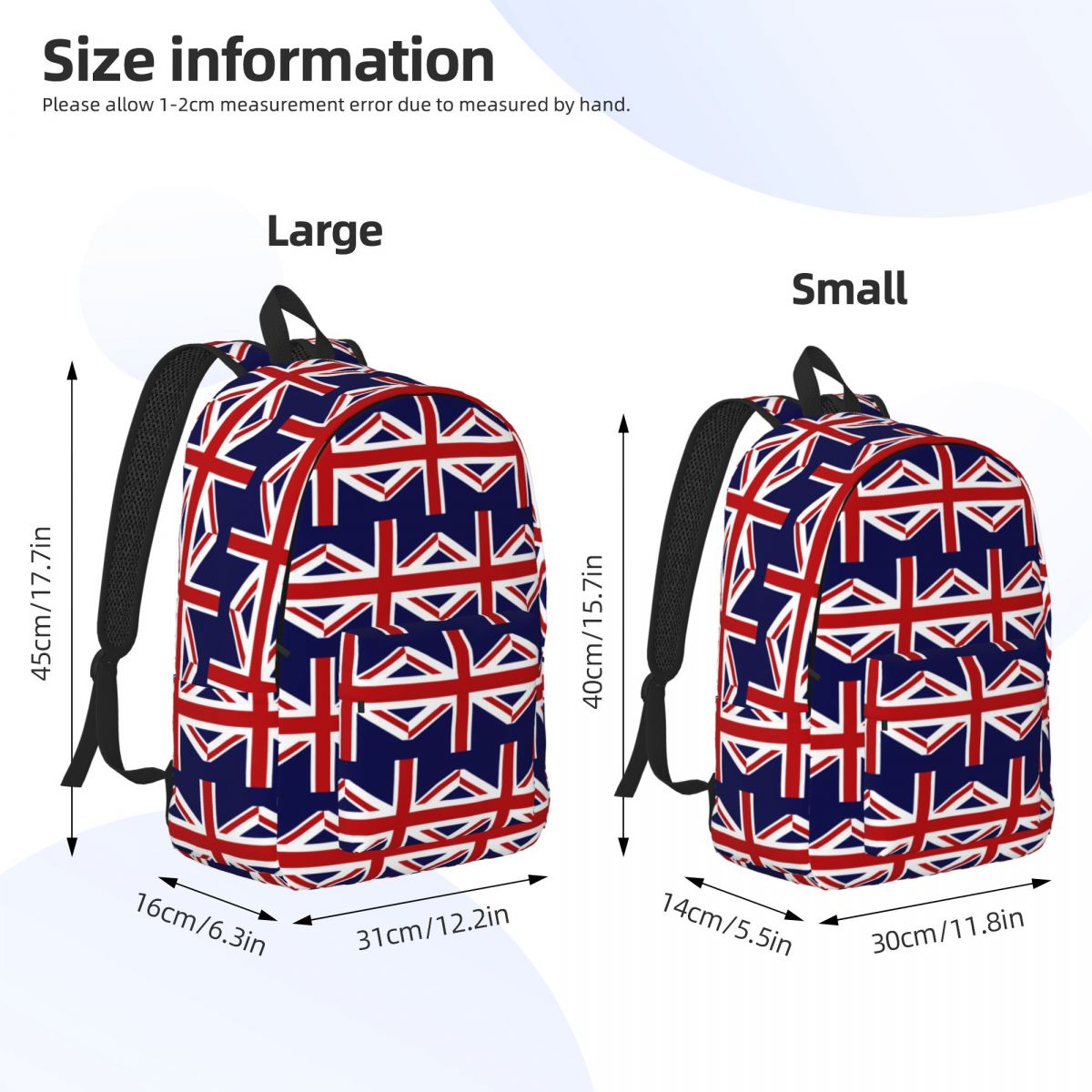 حقيبة ظهر بعلم الاتحاد الجامعي - مراجعة Women Bags Uk Sale وسعره