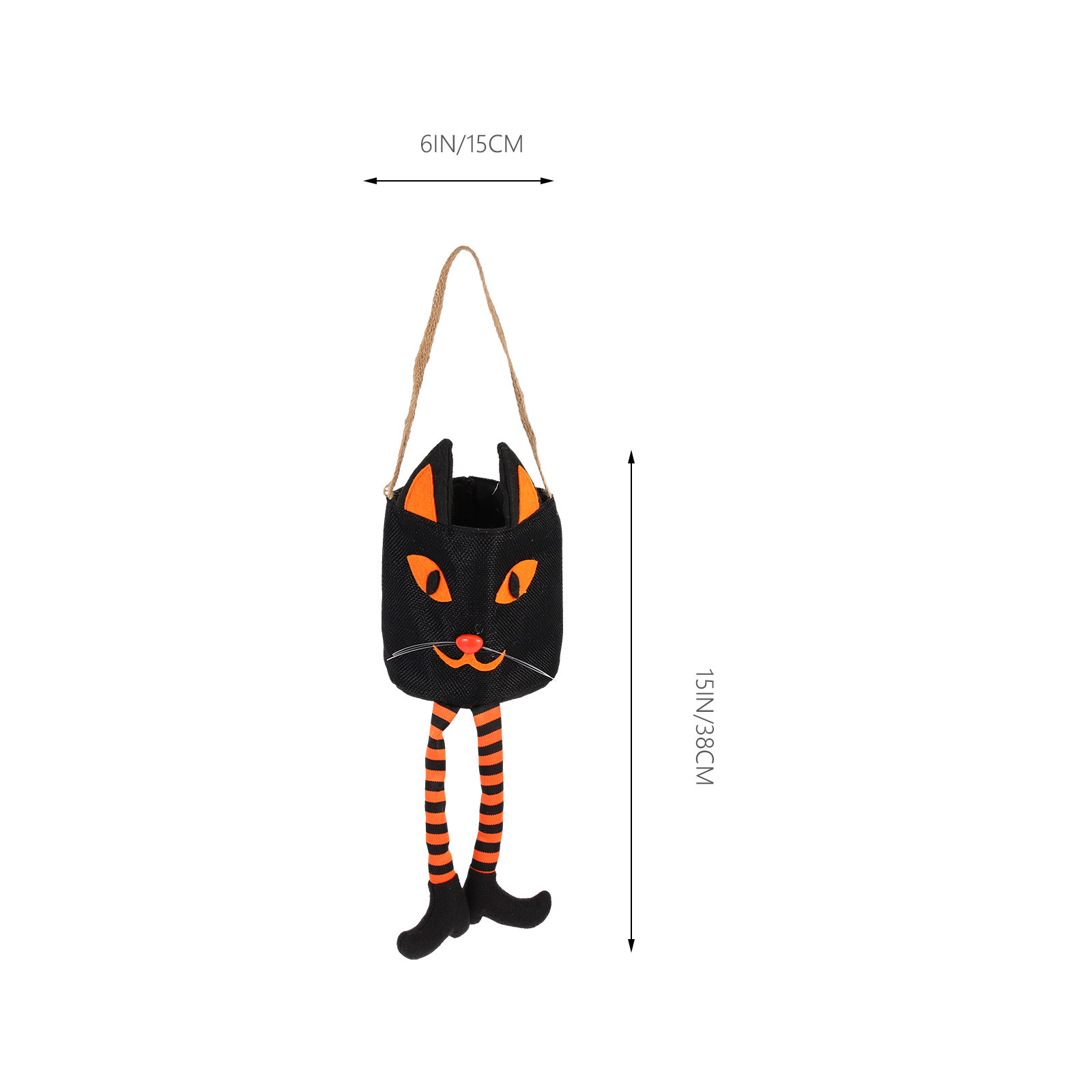 حقيبة حلوى الهالوين للأطفال بت - مراجعة Basket Bag Wicker وسعره