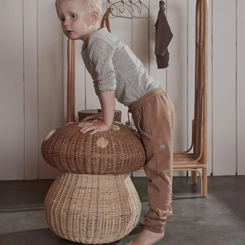 الشمال الرياح الروطان المنسوجة - مراجعة Basket Bag Wicker وسعره