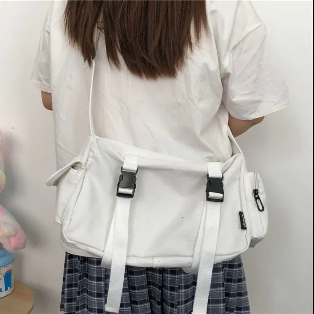 حقيبة كروس سوداء مع جيوب للنسا - مراجعة Women'S Japanese Bags وسعره
