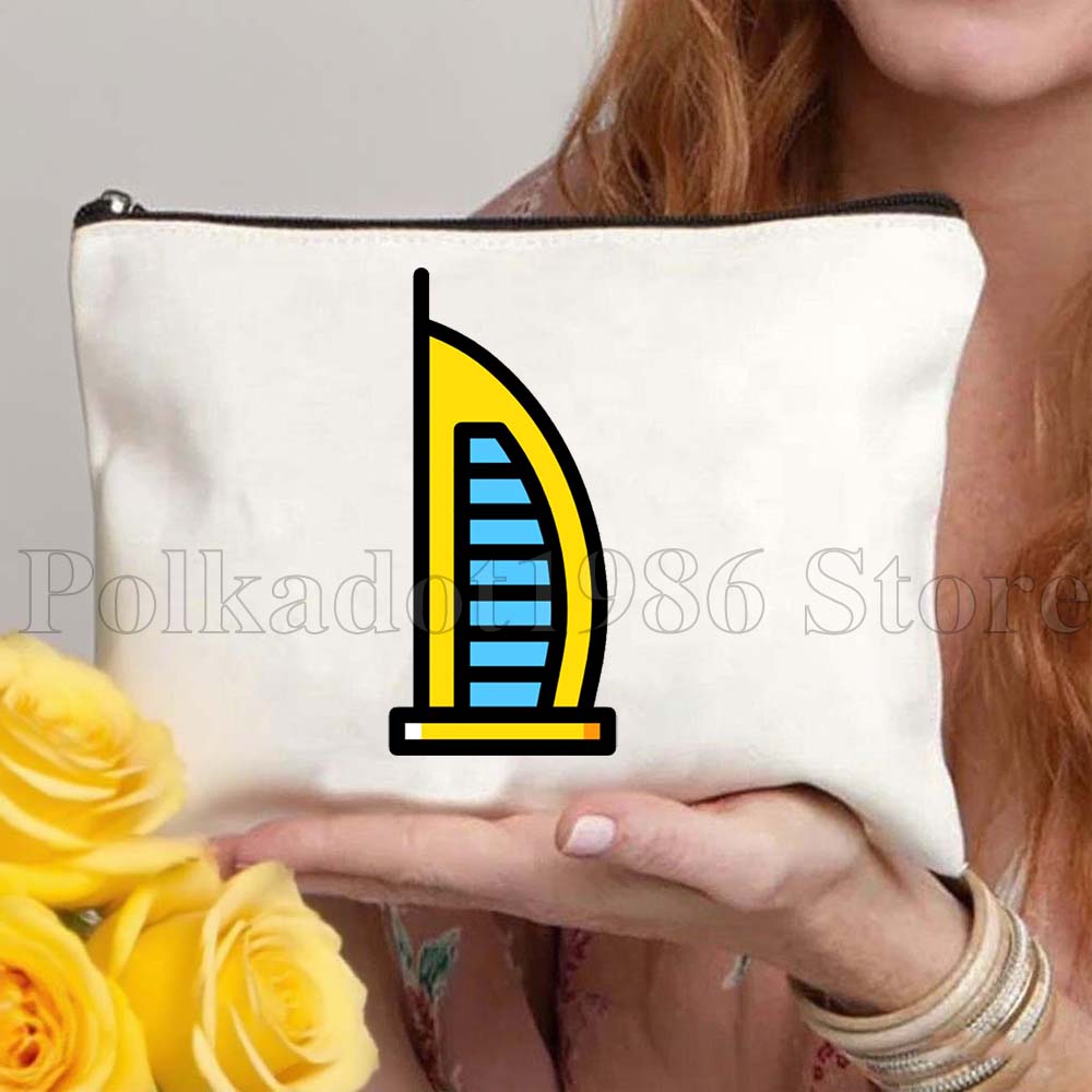 حقيبة قماشية بتصميم سكاي لاين  - مراجعة Women Bags Uae وسعره