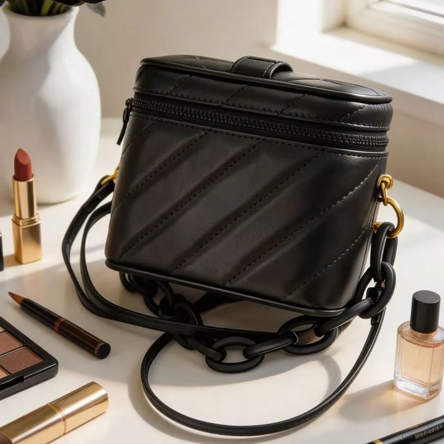 حقيبة مكياج مربعة من الجلد الأ - مراجعة Women'S Ysl Bags Crossbody وسعره