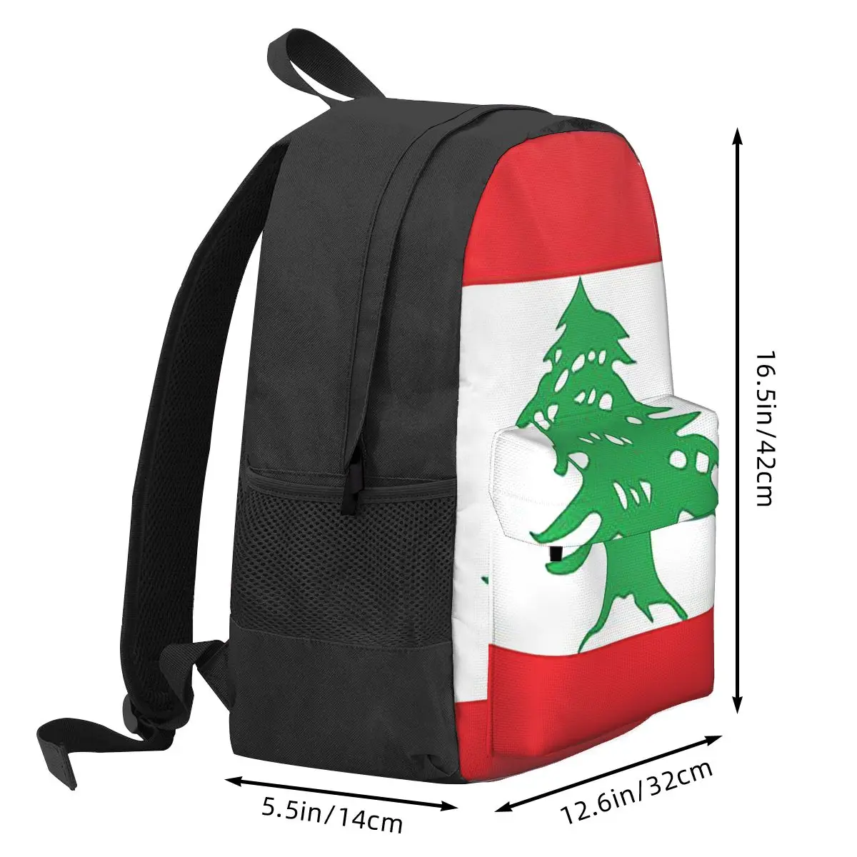حقيبة ظهر مدرسية بعلم لبنان لل - مراجعة Women Bags Lebanon وسعره