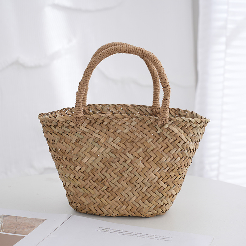 حقيبة مصنوعة يدويًا من الخيزرا - مراجعة Basket Bag Wicker وسعره
