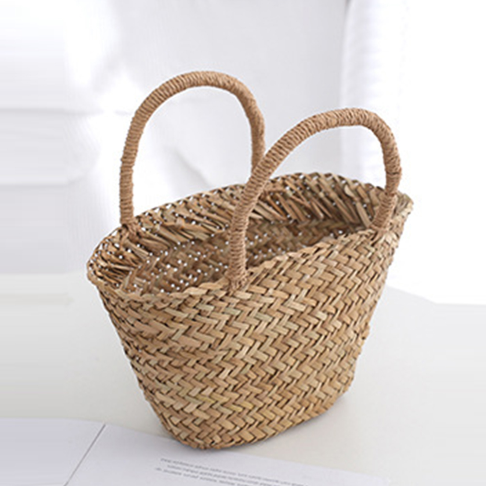 حقيبة مصنوعة يدويًا من الخيزرا - مراجعة Basket Bag Wicker وسعره