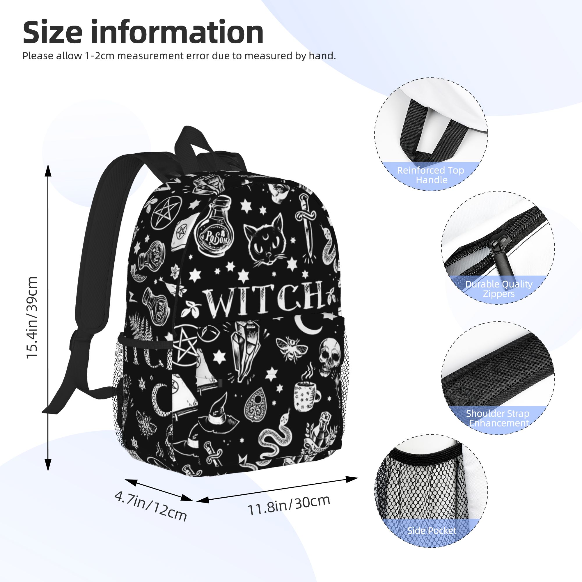 حقيبة ظهر بتصميم جمجمة قطة وقم - مراجعة Women Bags Designer Sale وسعره