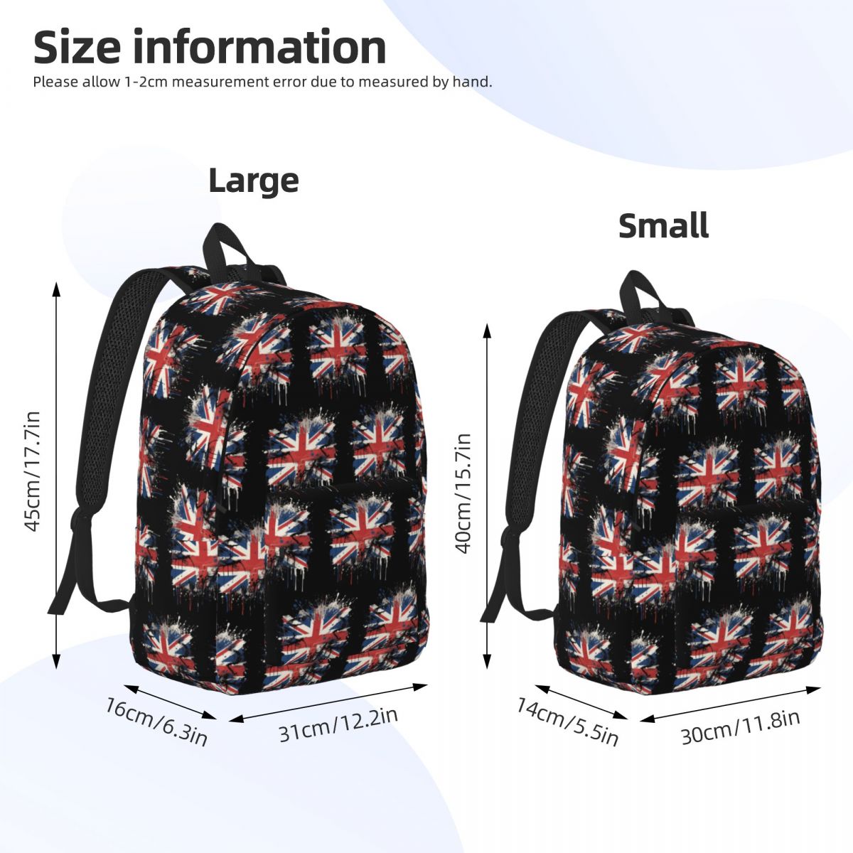 حقيبة ظهر بعلم الاتحاد الجامعي - مراجعة Women Bags Uk Sale وسعره